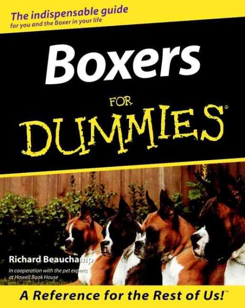 Boxers For Dummies cover