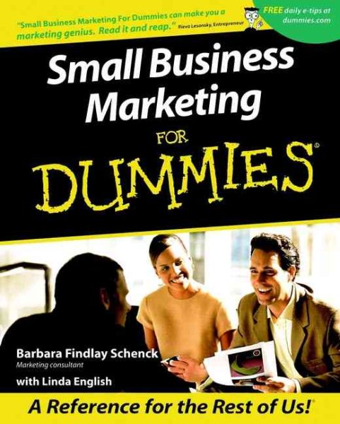 Small Business Marketing For Dummies? (For Dummies (Computer/Tech)) cover