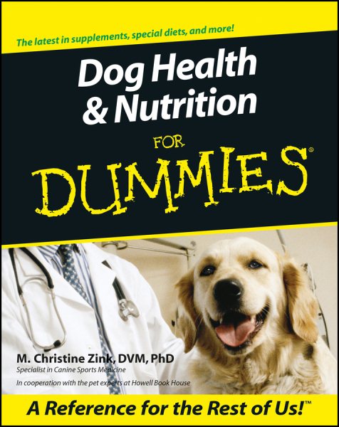 Dog Health and Nutrition For Dummies cover