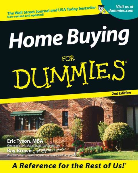 Home Buying For Dummies (For Dummies (Lifestyles Paperback)) cover