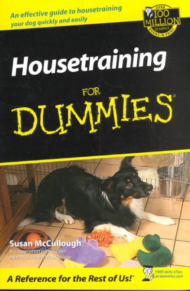 Housetraining For Dummies cover