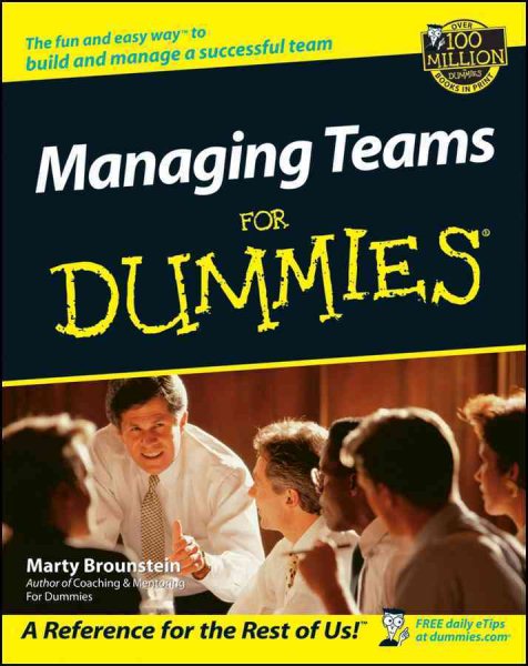 Managing Teams For Dummies cover