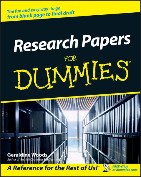 Research Papers For Dummies cover