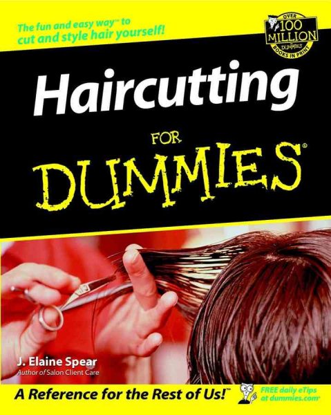 Haircutting For Dummies cover