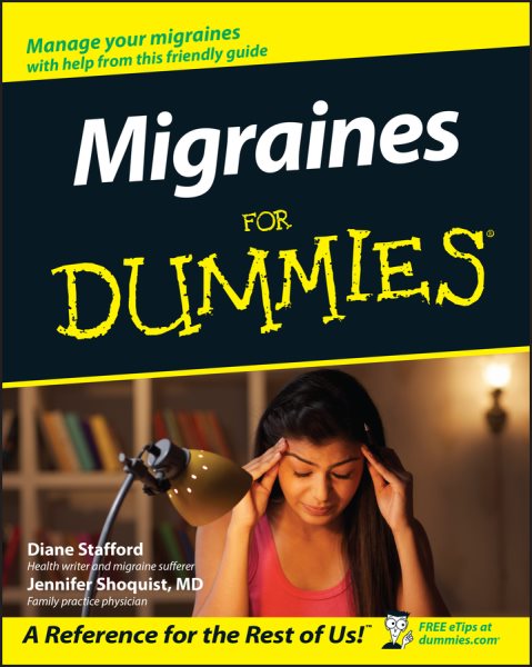 Migraines For Dummies cover