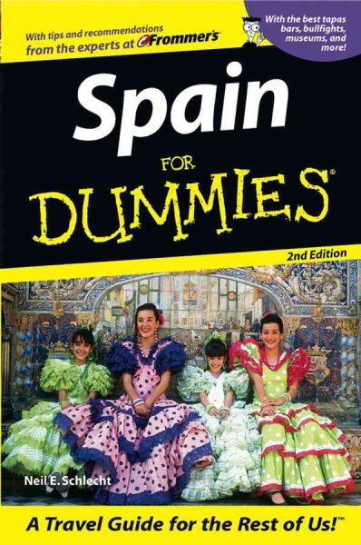 Spain For Dummies (Dummies Travel) cover