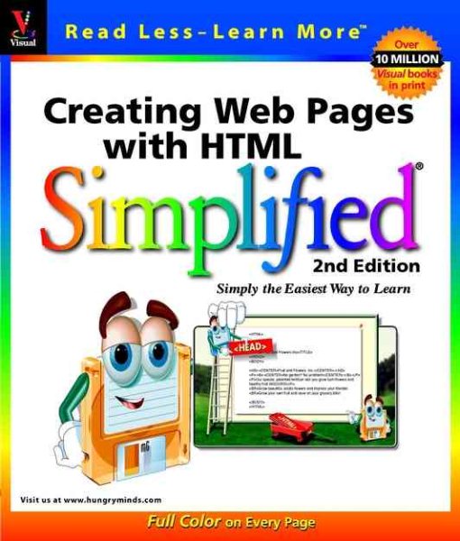 Creating Web Pages with HTML Simplified (Idg's 3-D Visual Series) cover