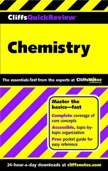 CliffsQuickReview Chemistry cover