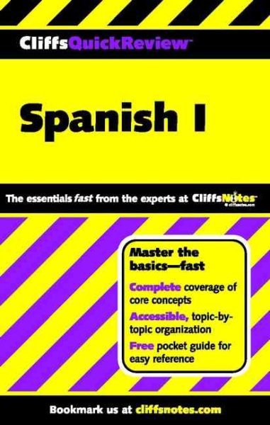 CliffsQuickReview Spanish I cover