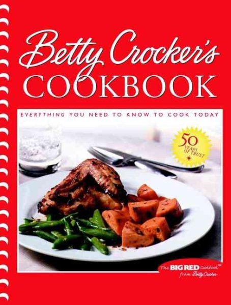 Big Red Betty Crocker's Cookbook: Everything You Need to Know to Cook Today cover