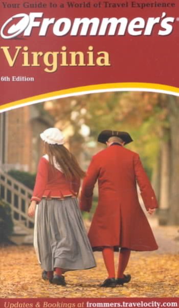 Frommer's Virginia (Frommer's Complete Guides) cover