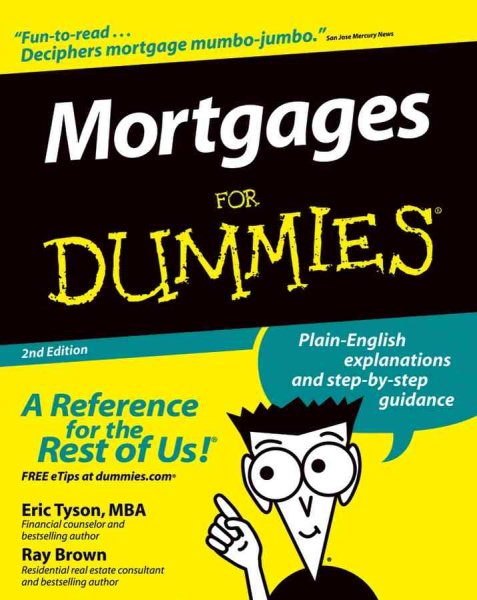 Mortgages For Dummies (For Dummies (Lifestyles Paperback)) cover