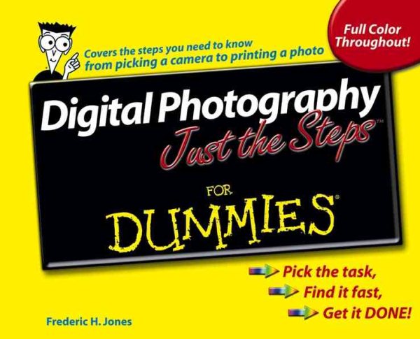 Digital Photography Just The Steps For Dummies cover