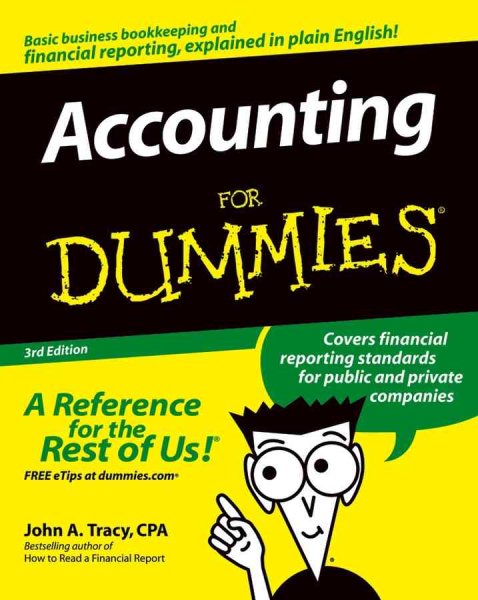 Accounting For Dummies cover