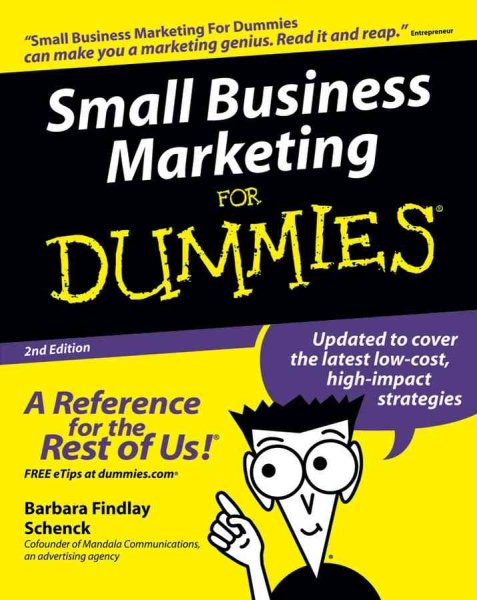 Small Business Marketing For Dummies cover
