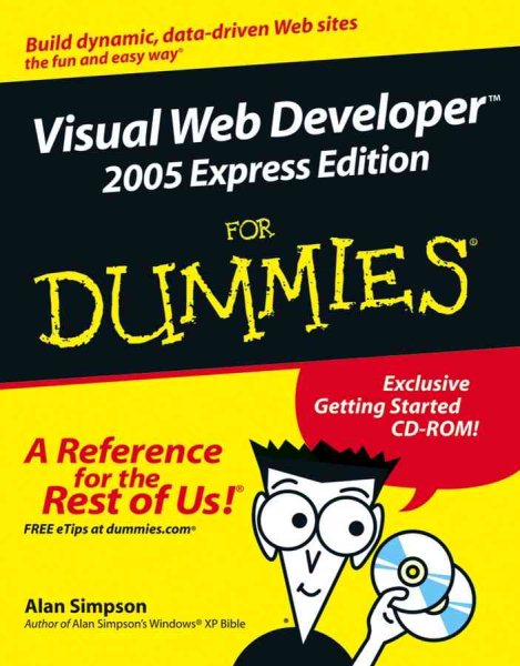 Visual Web Developer 2005 Express Edition For Dummies (For Dummies (Computers)) cover