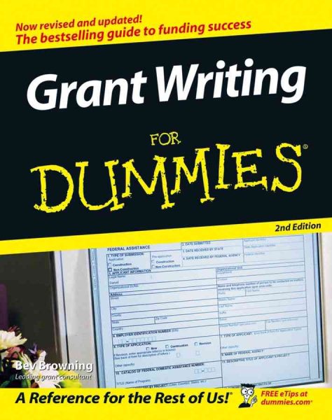 Grant Writing For Dummies cover