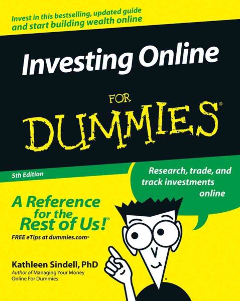 Investing Online For Dummies cover