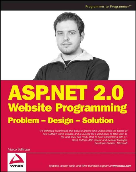 ASP.NET 2.0 Website Programming: Problem - Design - Solution cover