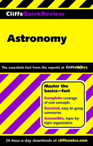CliffsQuickReview Astronomy (Cliffs Quick Review (Paperback)) cover