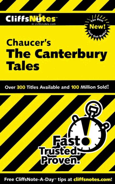 CliffsNotes on Chaucer's The Canterbury Tales (Cliffsnotes Literature Guides) cover