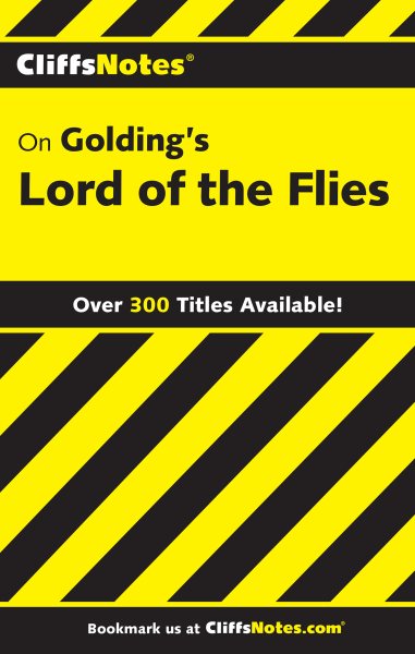 CliffsNotes on Golding's Lord of the Flies (CliffsNotes on Literature) cover