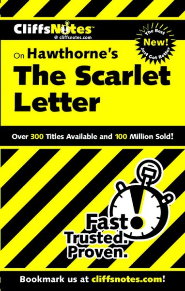 CliffsNotes on Hawthorne's The Scarlet Letter (CLIFFSNOTES LITERATURE) cover