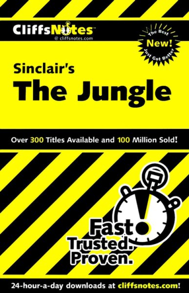 CliffsNotes on Sinclair's The Jungle (Cliffsnotes Literature Guides) cover