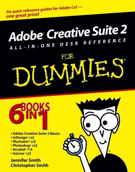 Adobe Creative Suite 2 All-in-One Desk Reference For Dummies cover