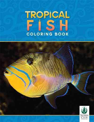 Tropical Fish Coloring Book cover