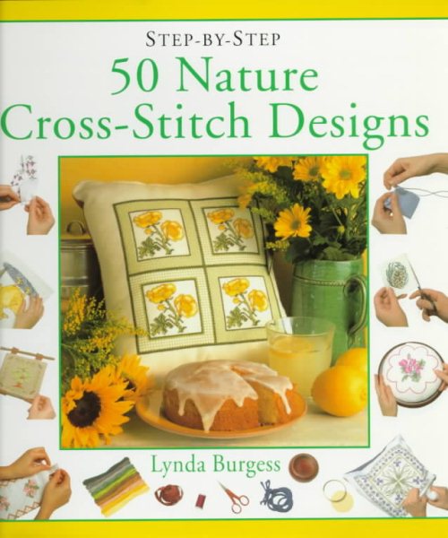 50 Nature Cross-Stitch Designs (Step-By-Step)