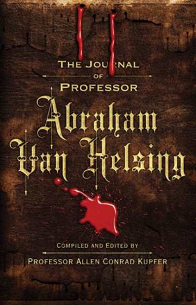 The Journal of Professor Abraham Van Helsing cover