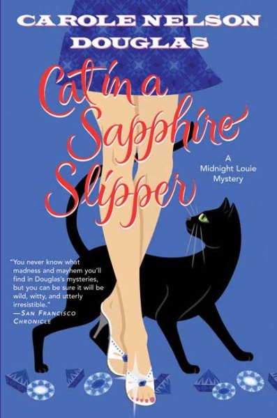 Cat in a Sapphire Slipper: A Midnight Louie Mystery (Midnight Louie Mysteries) cover