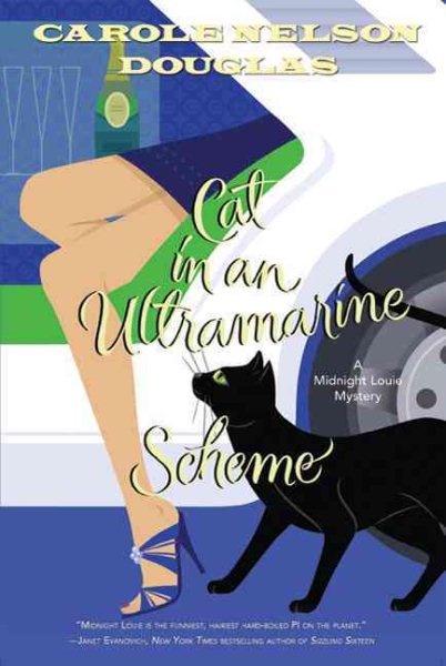 Cat in an Ultramarine Scheme: A Midnight Louie Mystery (Midnight Louie Mysteries)
