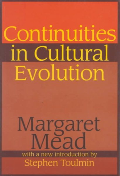 Continuities in Cultural Evolution cover