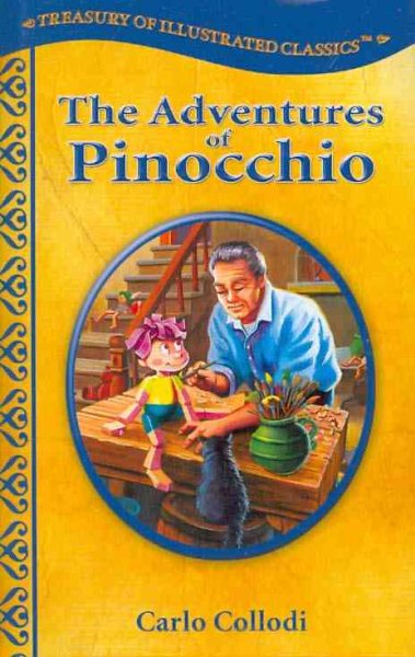 The Adventures of Pinocchio-Treasury of Illustrated Classics Storybook Collection cover