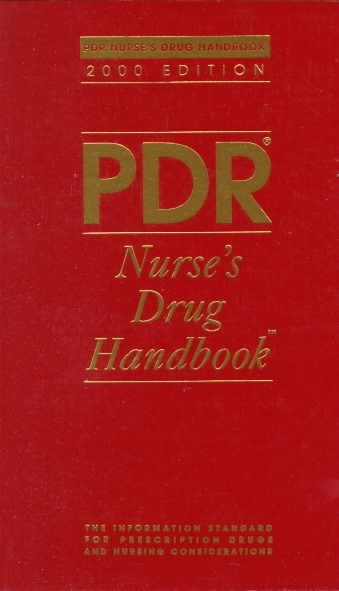 Pdr Nurse's Drug Handbook 2000 (Pdr Nurses Handbook, 2000)