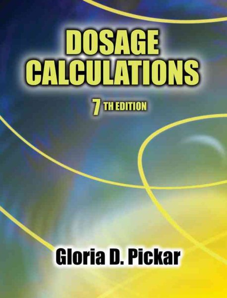Dosage Calculations cover