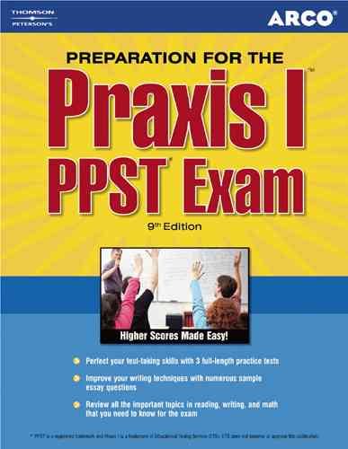 Prep for PRAXIS: PRAXIS I/PPST Exam 9e (Preparation for the Praxis I/Ppst Exam)