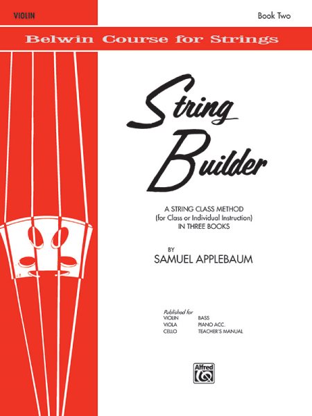 String Builder, Bk 2: A String Class Method (for Class or Individual Instruction) - Violin (Belwin Course for Strings, Bk 2) cover