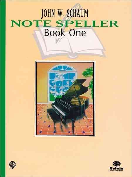Schaum Note Spellers Book 1 (Schaum Method Supplement) cover