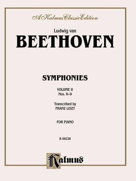 Symphonies Vol 2 (Kalmus Edition) cover