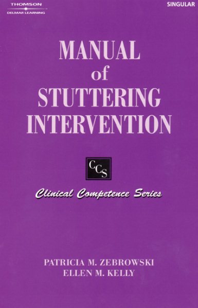 Manual of Stuttering Intervention (Clinical Competence Series) cover