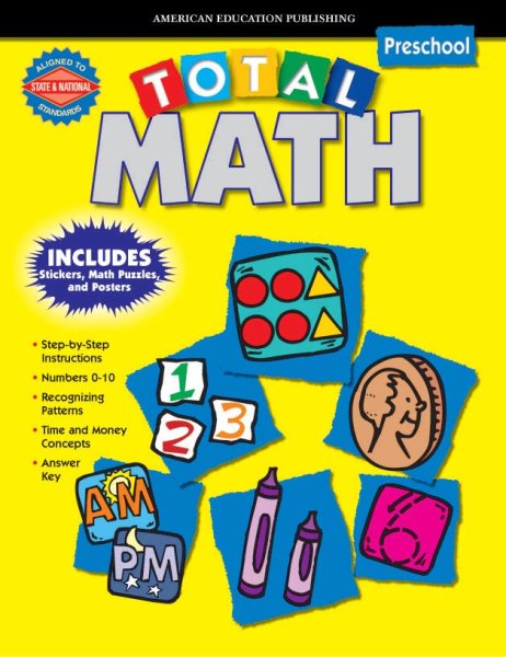 Total Math, Preschool cover