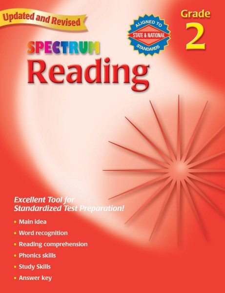 Spectrum Reading, Grade 2 cover