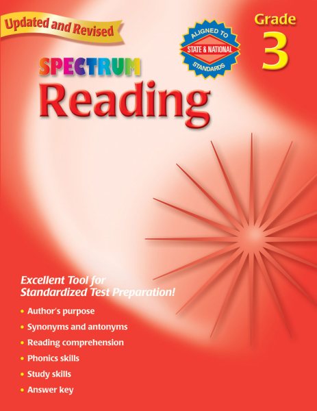 Spectrum Reading, Grade 3 cover