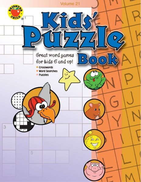 Kids' Puzzle Book Volume 21