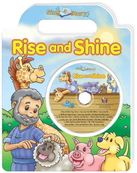 Rise and Shine Sing a Story Handled Board Book with CD