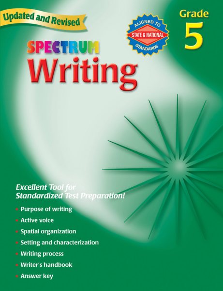 Spectrum Writing, Grade 5 cover