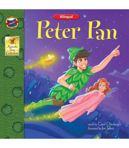 Bilingual Peter Pan (English-Spanish Keepsake Stories) (English and Spanish Edition) cover